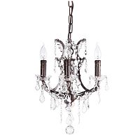 люстра 19th c. rococo iron & clear crystal round vol.i бронза в Якутске