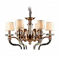 подвесная люстра idlamp ines 403/6-ledoldbronze в Якутске