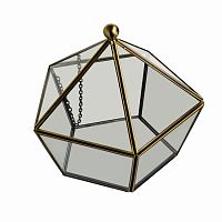 флорариум стеклянный в винтажном стиле diamond shape в Якутске