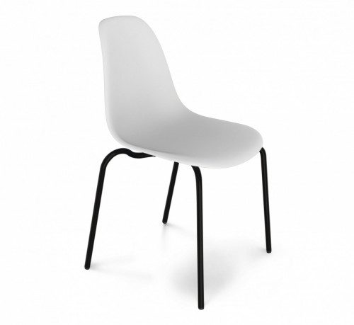 стул dsr белый s30 (eames style) в Якутске