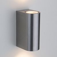 уличный настенный светильник elektrostandard 1703 techno pillar хром 4690389117145 в Якутске