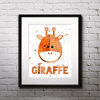 постер giraffe а4 в Якутске