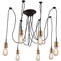 подвесная люстра arte lamp mazzetto a4290sp-7bk в Якутске